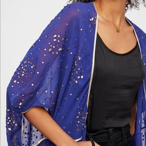 free people chateau embellished kaftan